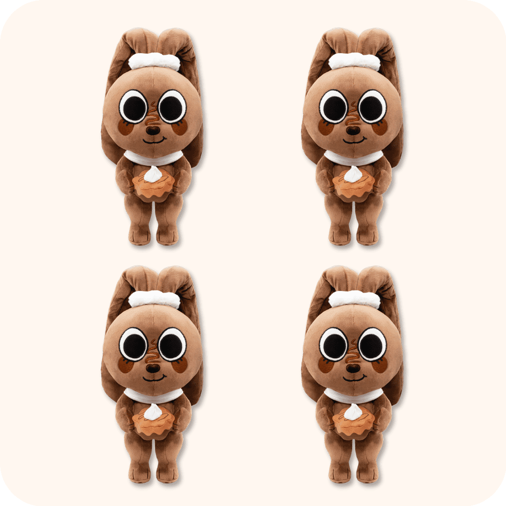 Cocoa Plush 4PCS Cocoa Plush 4PCS